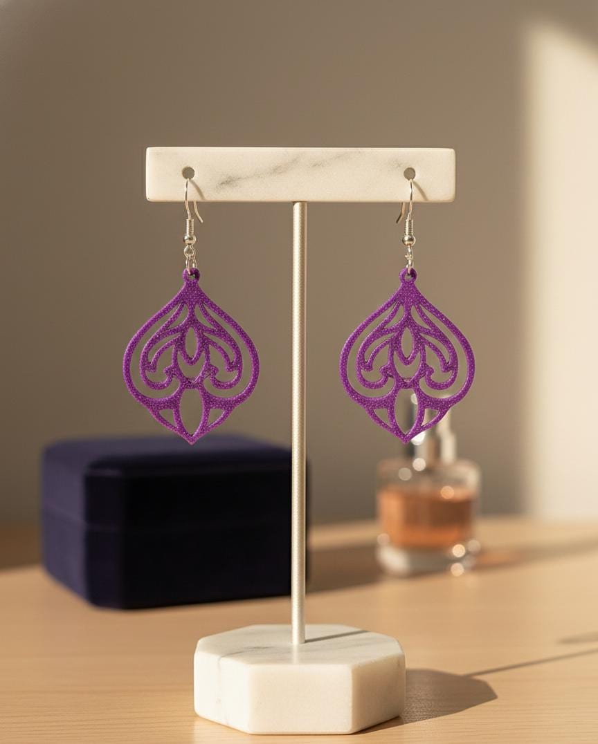 Mystic Meadow - Drop filigree earrings