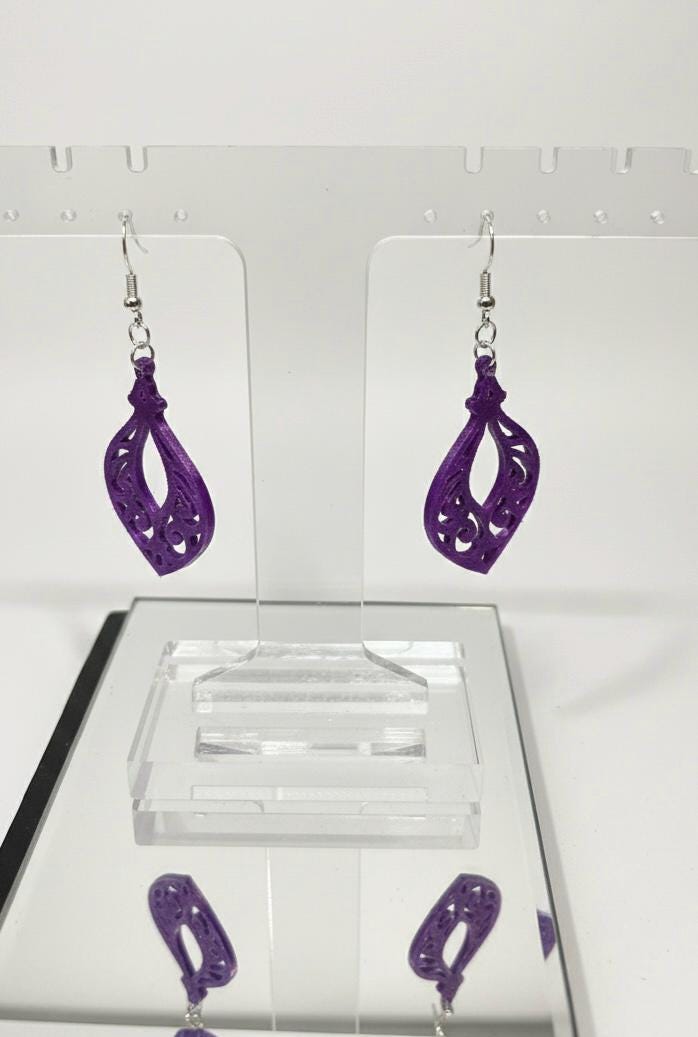 Mystic Meadow - Drop filigree earrings
