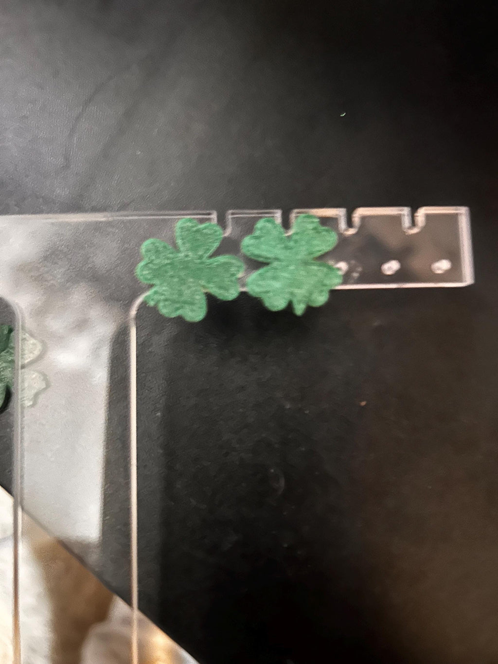 Bit O Luck Four Leaf Clover Set - dangle, posts, necklace
