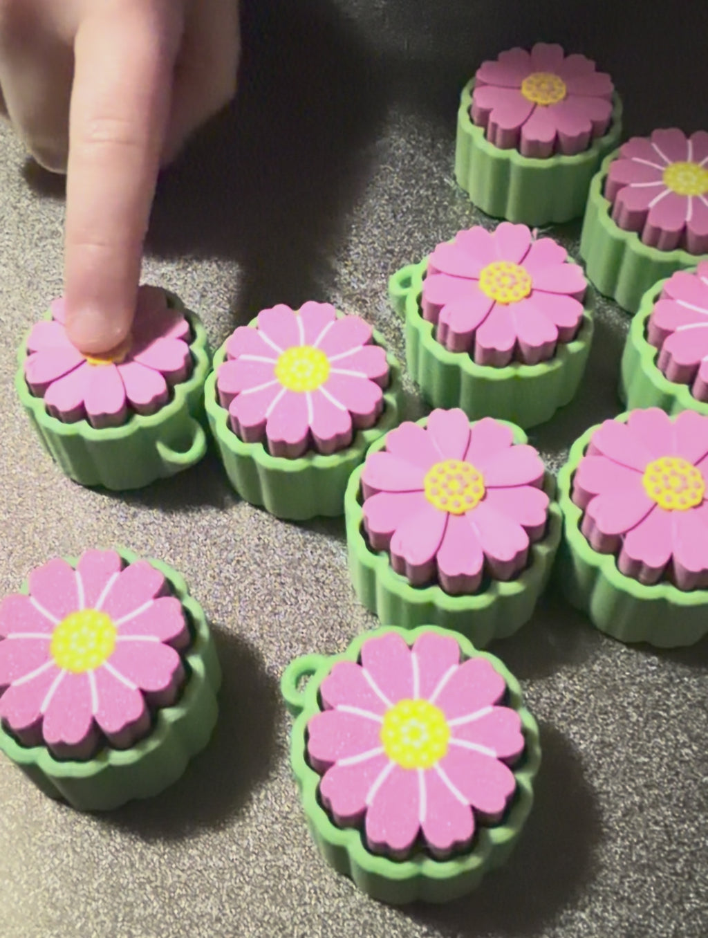 Pink Flower Fidget